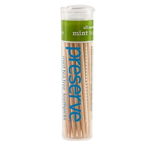 Preserve Mint Tea Tree Toothpicks (24x35 CT)