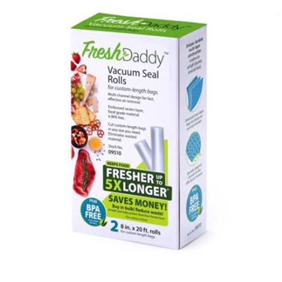 FreshDaddy Vac Seal Roll 8x20