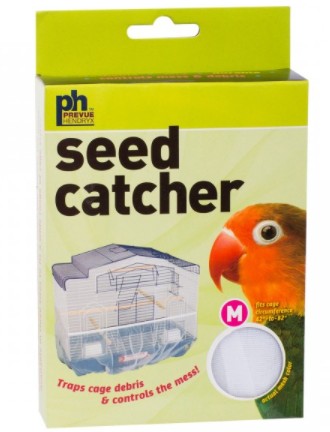 Prevue Hendryx Mesh Seed Catcher - Assorted Colors - 42" to 82"