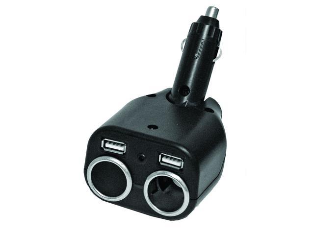 PLUG IN DUAL 12V OUTLETS & USB PORTS