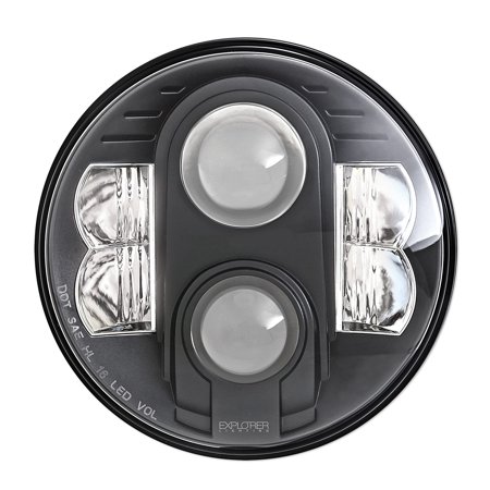 7IN ROUND LED HEADLIGHTS PAIR