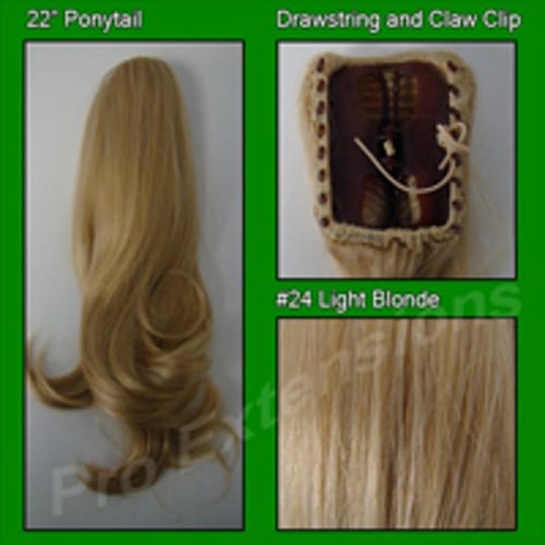 #24 Light Blonde Ponytail