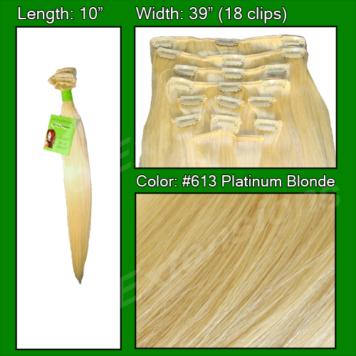 #613 Platinum Blonde - 10 inch
