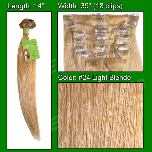 #24 Light Blonde - 14 inch