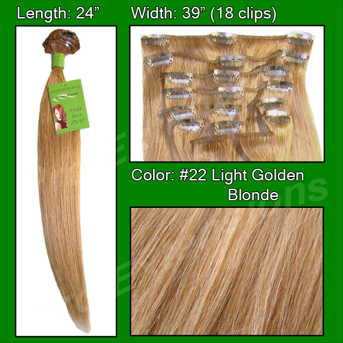 #22 Golden Blonde - 24 inch REMI