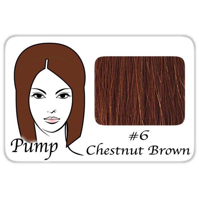 #6 Medium Chestnut Brown Pro Pump - Tease With Ease