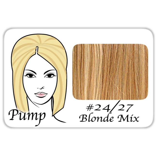 #24/27 Light Blonde w/ Dark Golden Lowlights Pro Pump