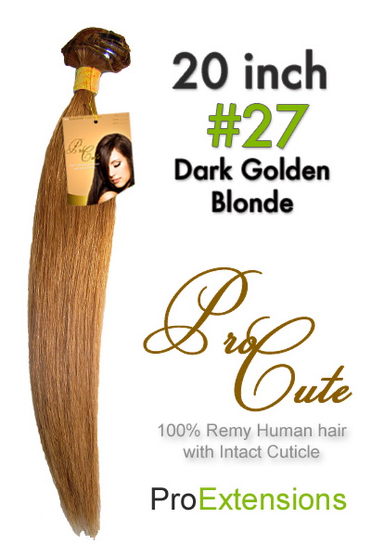 #27 Dark Golden Blonde