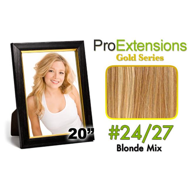 #24/27 Light Blonde w/Dark Blonde Highlights Pro Cute