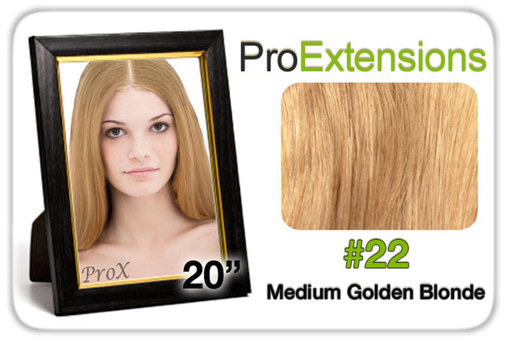 Pro Fusion 20", #22 Medium Golden Blonde 