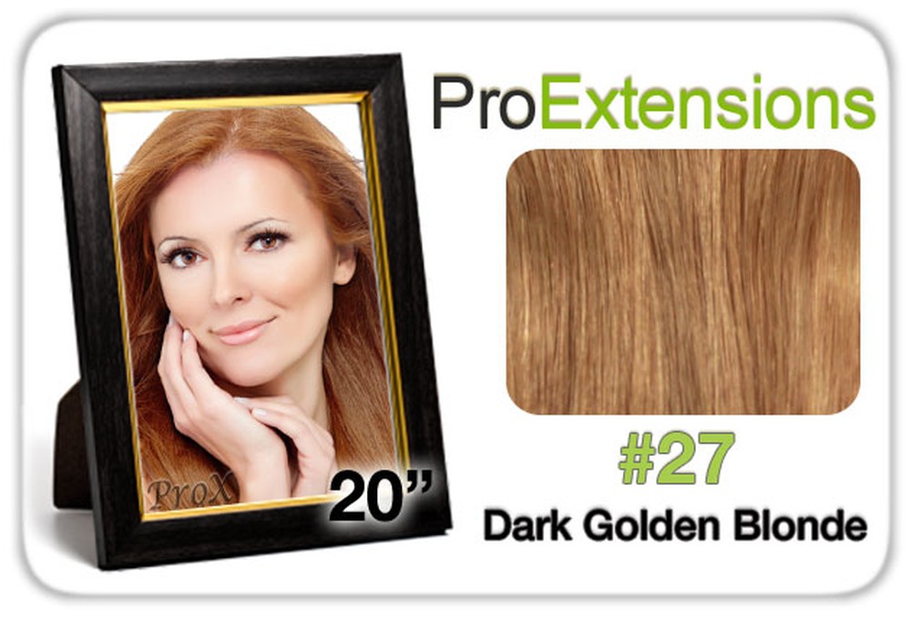 Pro Fusion 20", #27 Dark Golden Blonde 