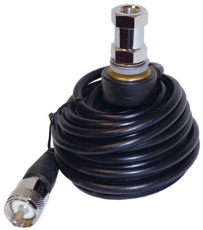 18' Terminator Coax With Molded Pl259 Connector