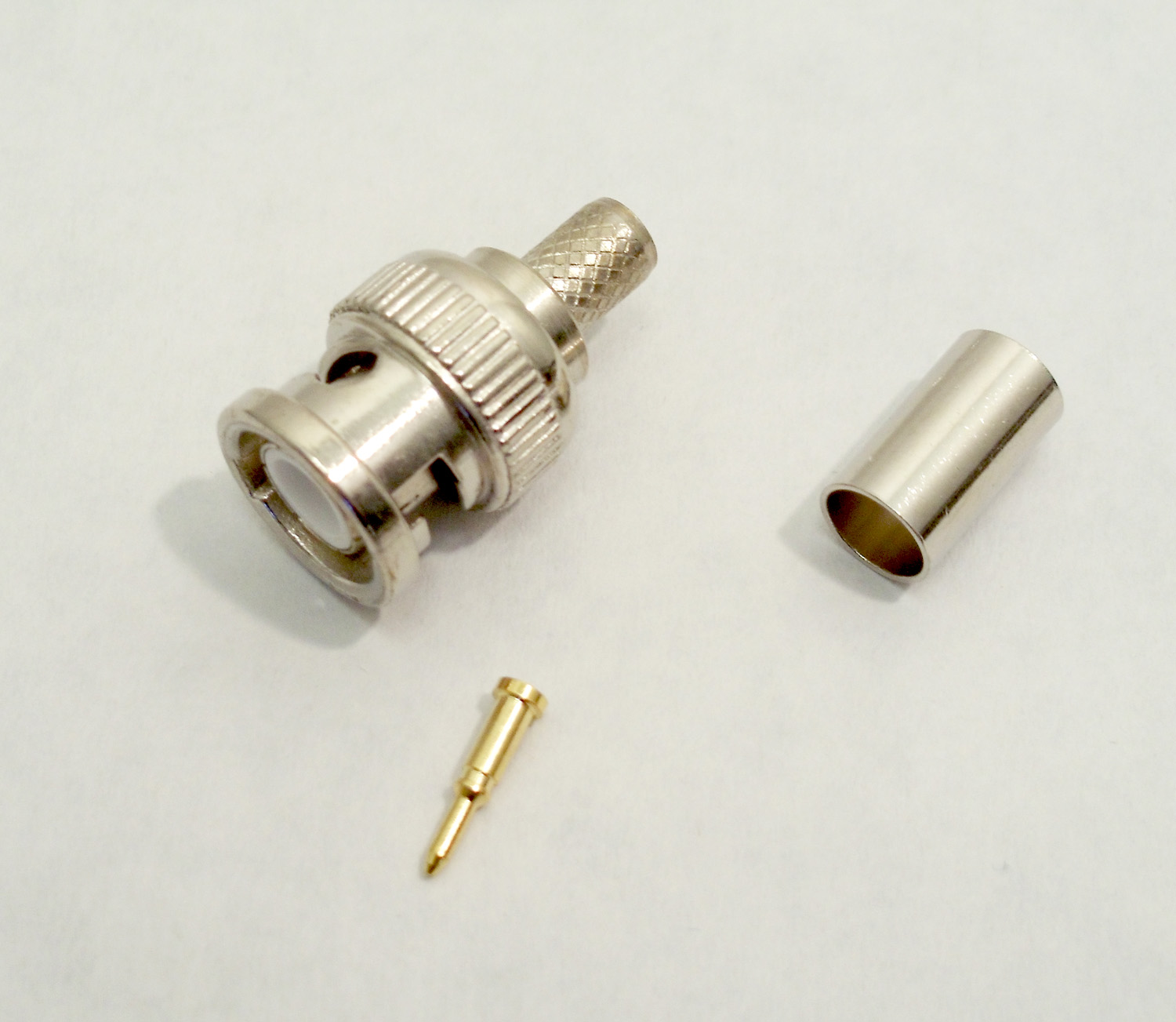 Procomm - Bnc10-8X Male Bnc Crimp On Connector For Rg8X Coax Cable