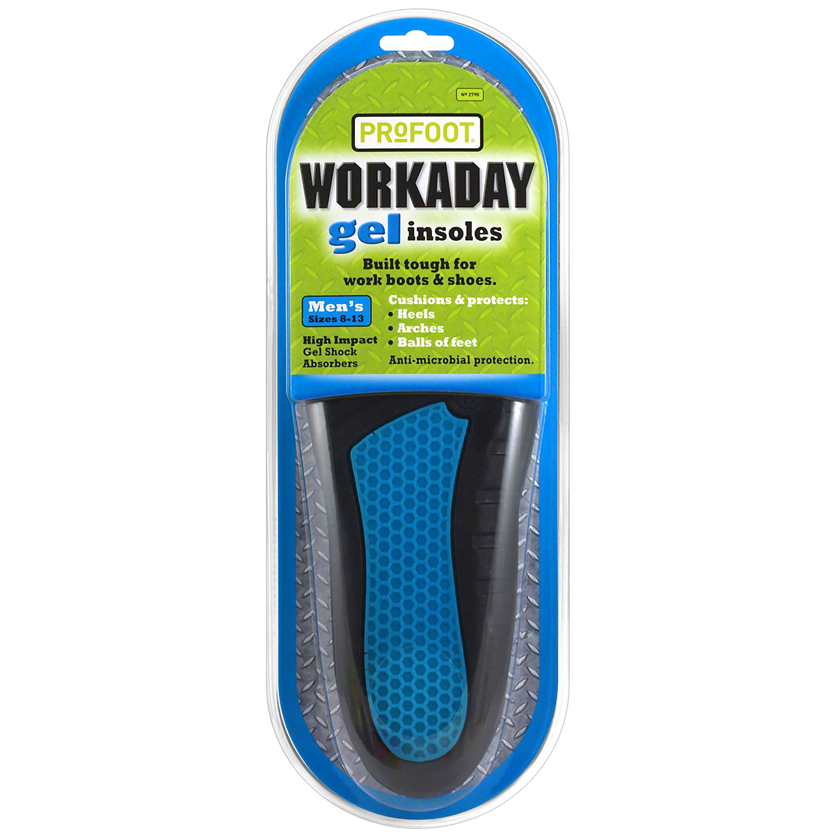 Workday Gel Insoles Mens