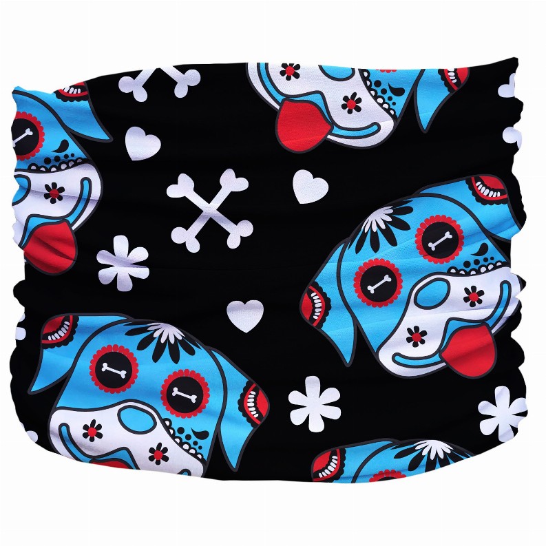 Day of the Dog Pup Scruff - XS Black,Blue,White