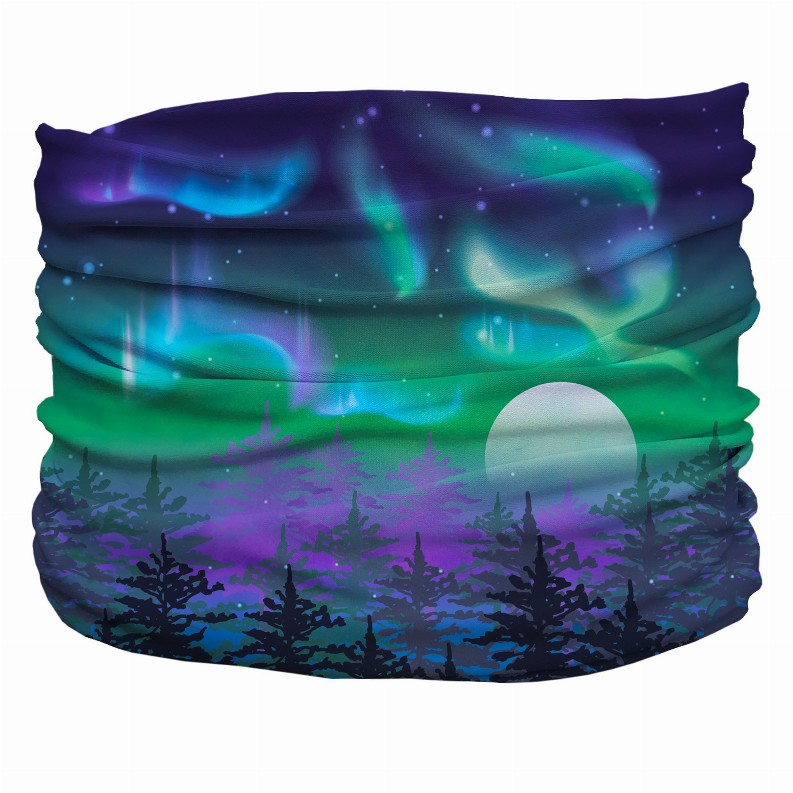Northern Lights Pup Scruff - Teeny Blue,Green,Purple