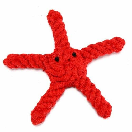 Starfish Rope Dog Toy