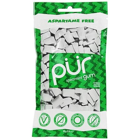 Pur Gum Pur Gum Spearmint 60 Pc (12X80 Gram)