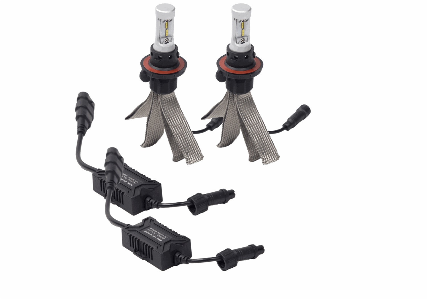 SILVER-LUX LED KIT-PSX26 PAIR SILVER-LUX (WITHOUT ANTI-FLICKER HARNESS)