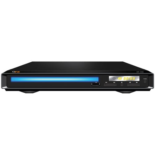 Qfx VP109BLK Black Dvd Player Supported For Mp3 Vcd Cd Cdr Rw