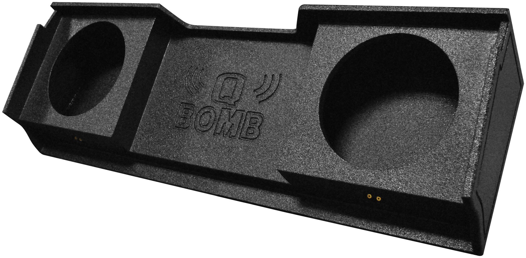 QPower "QBOMB" Chevy/GMC Extended Cab '99-'06 Dual 12" Empty Woofer Box