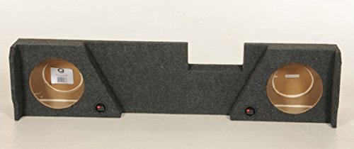 QPower GMC/Chevy Double Cab '14-'22 Dual 12" Empty Woofer Box