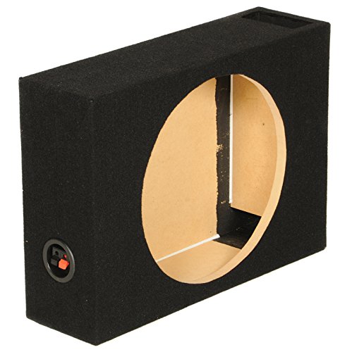 Qpower Single 12" Shallow Vented Woofer Box with an outer carton