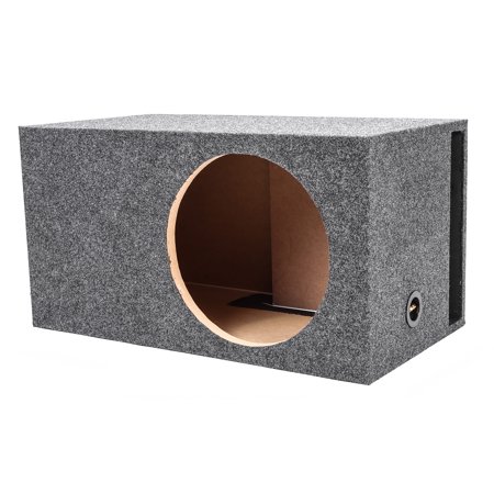 Qpower Single 15" Side Ported SPL Xtra Large Heavy Duty Empty Square Woofer Box