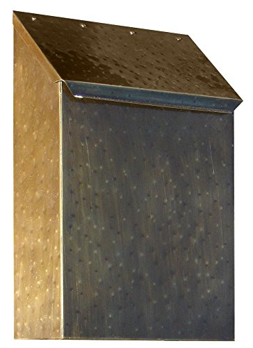 Provincial Collection Brass Mailboxes (vertical) in Antique Hammered Brass