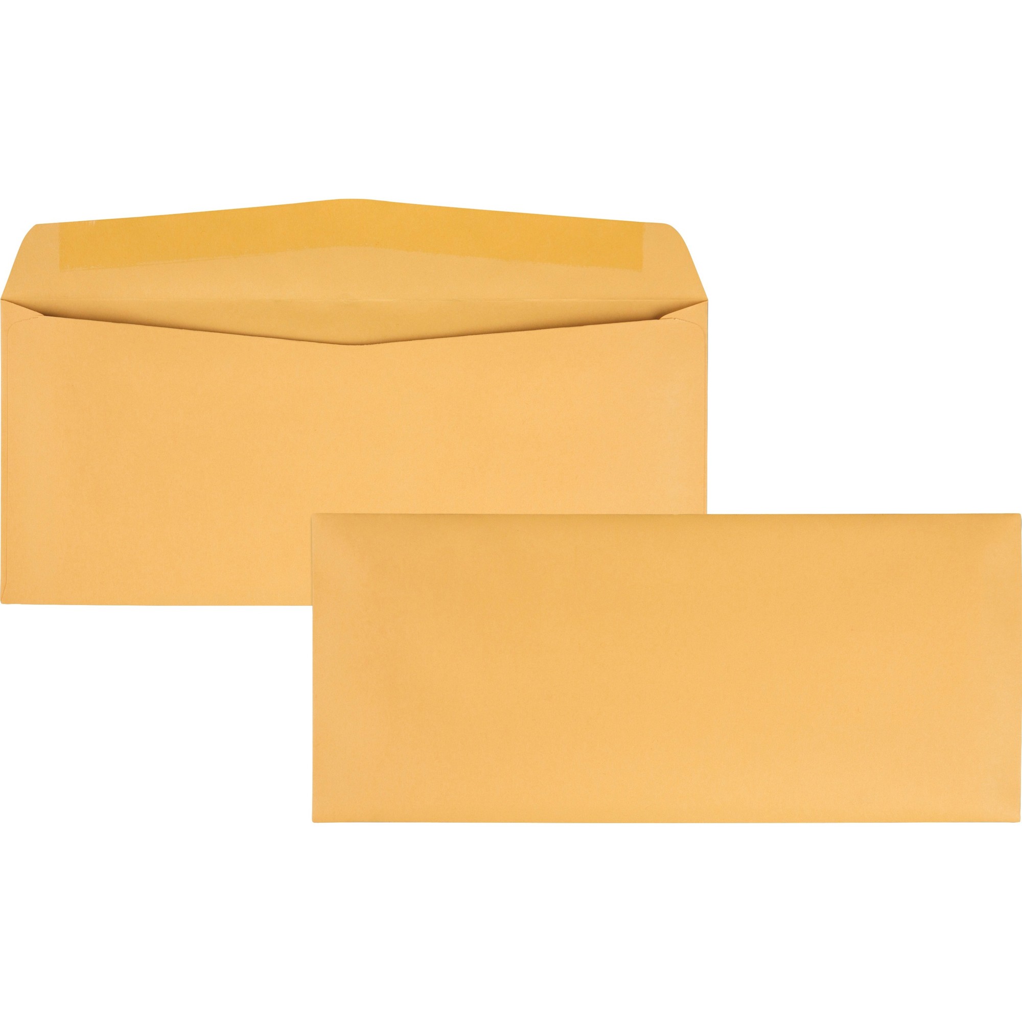 Quality Park Kraft Regular Business Envelopes - Business - #11 - 4 1/2" Width x 10 3/8" Length - 28 lb - Gummed - Kraft - 500 / 