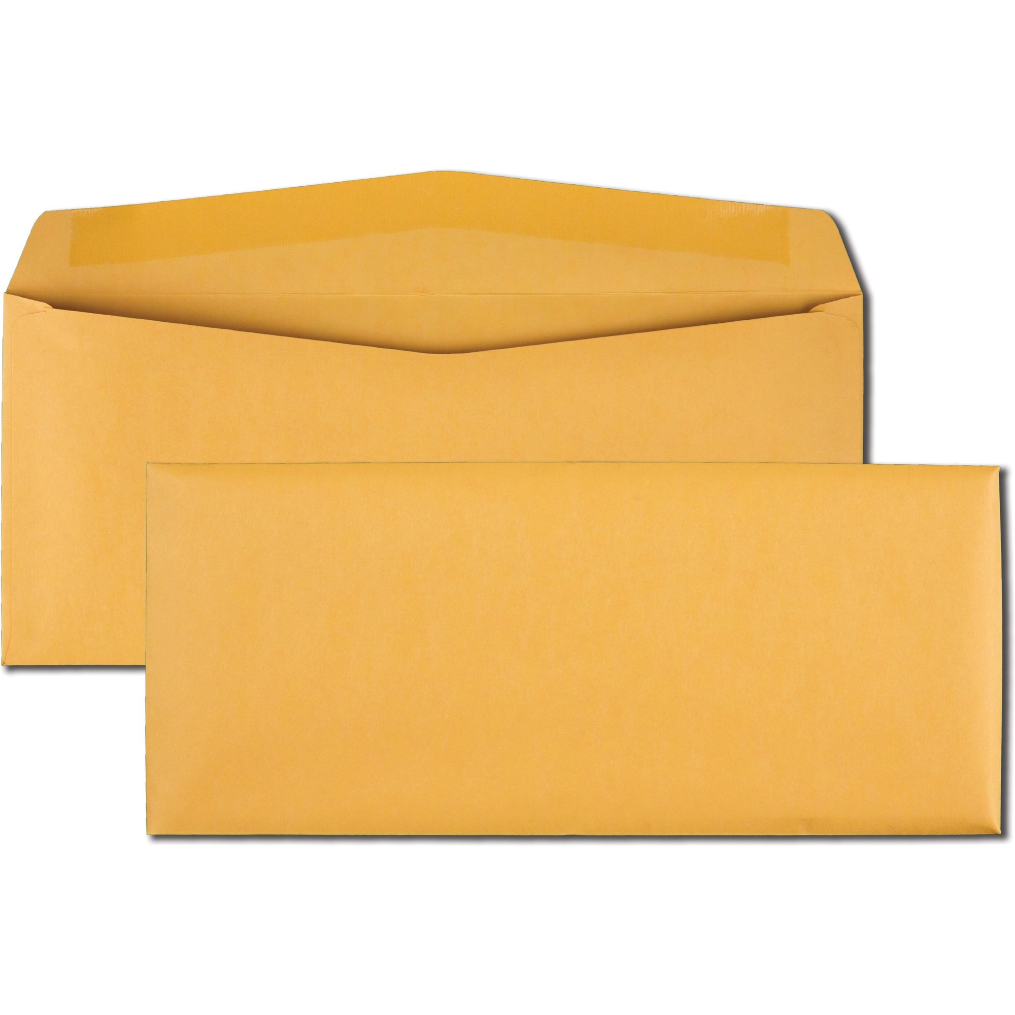Quality Park Kraft Regular Business Envelopes - Business - #12 - 4 3/4" Width x 11" Length - 28 lb - Gummed - Kraft - 500 / Box 