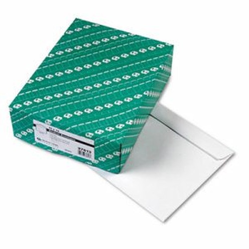 Quality Park Open Side Booklet Envelopes - Catalog - #13 - 10" Width x 13" Length - 28 lb - Gummed - 100 / Box - White