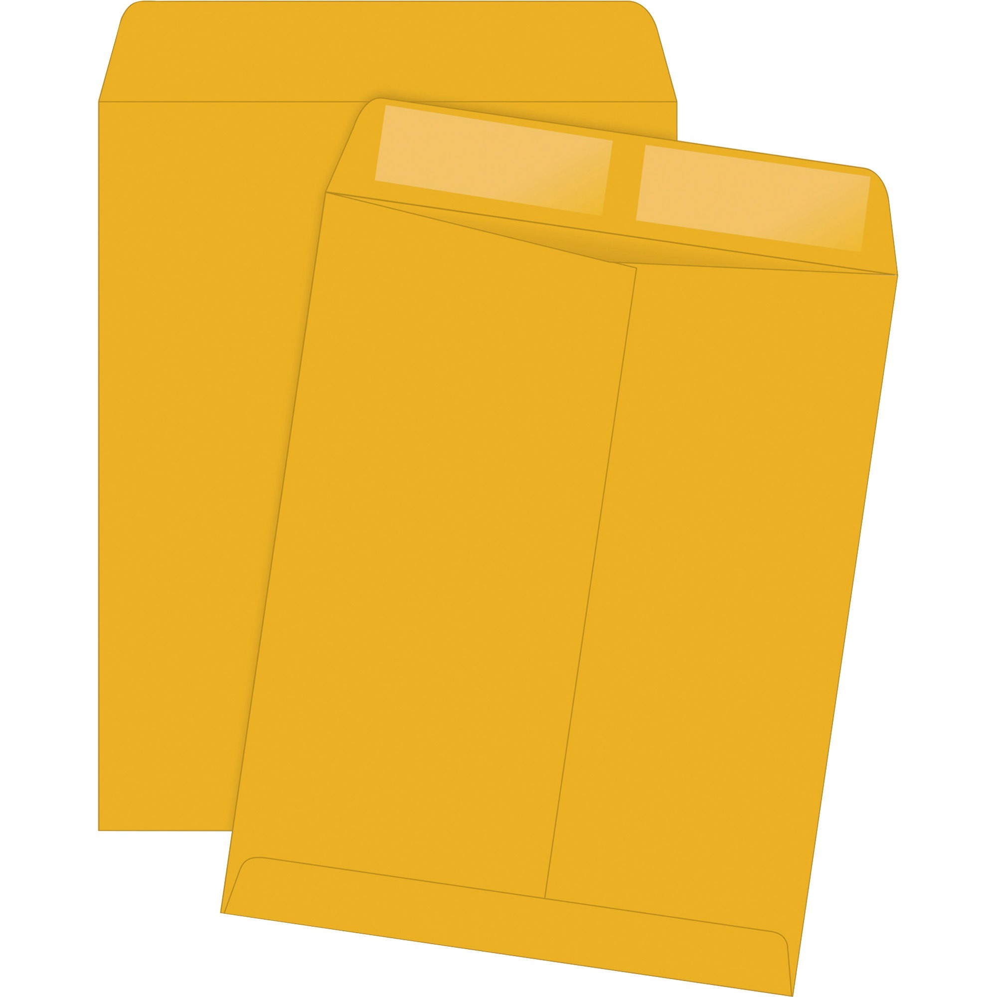Quality Park Kraft Catalog Envelopes - Catalog - 11 1/2" Width x 14 1/2" Length - 28 lb - Gummed - Kraft - 250 / Box - Brown Kra