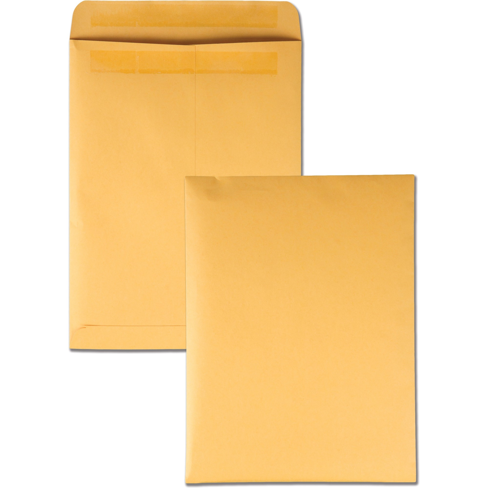 Quality Park Redi-Seal Kraft Catalog Envelopes - Catalog - #10 1/2 - 9" Width x 12" Length - 28 lb - Self-sealing - Kraft - 100 