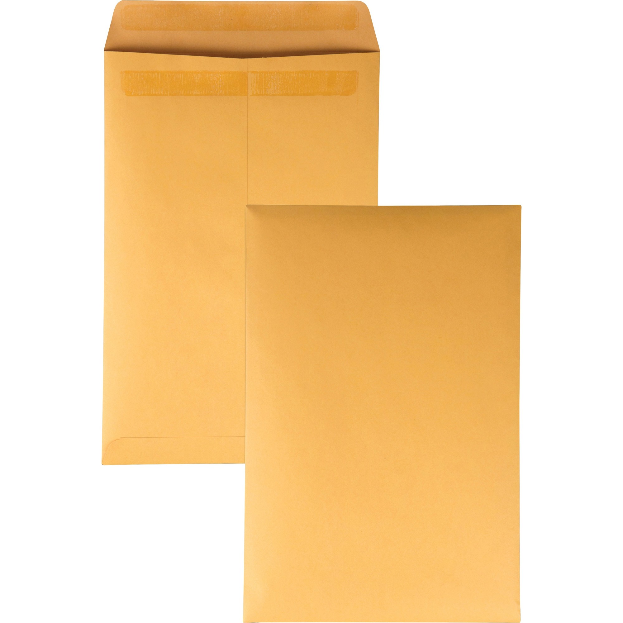 Quality Park Redi-Seal Kraft Catalog Envelopes - Catalog - 10" Width x 15" Length - 28 lb - Self-sealing - Kraft - 250 / Box - K