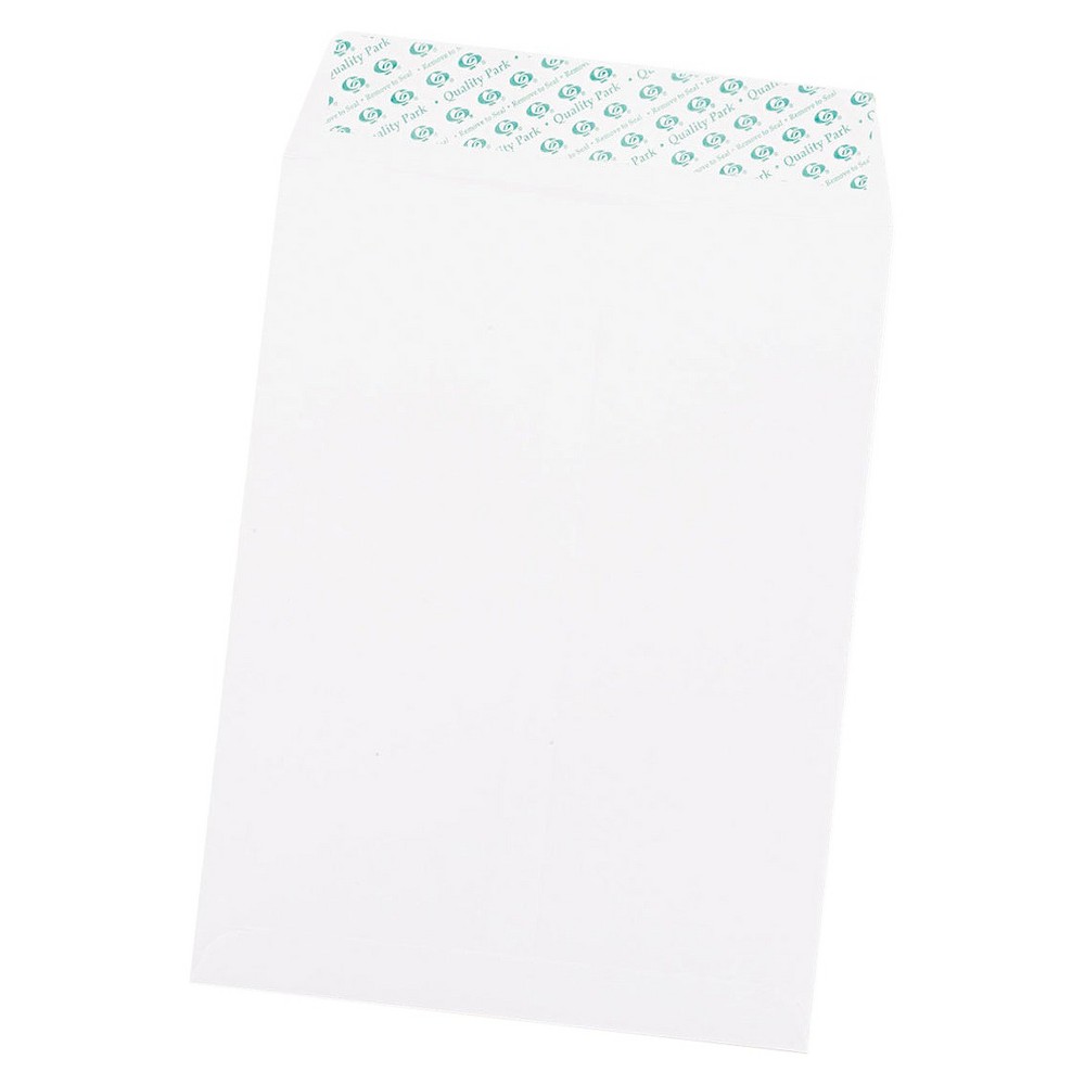 Quality Park Redi-Strip Plain Catalog Envelopes - Catalog - #10 1/2 - 9" Width x 12" Length - 28 lb - Peel & Seal - Wove - 100 /