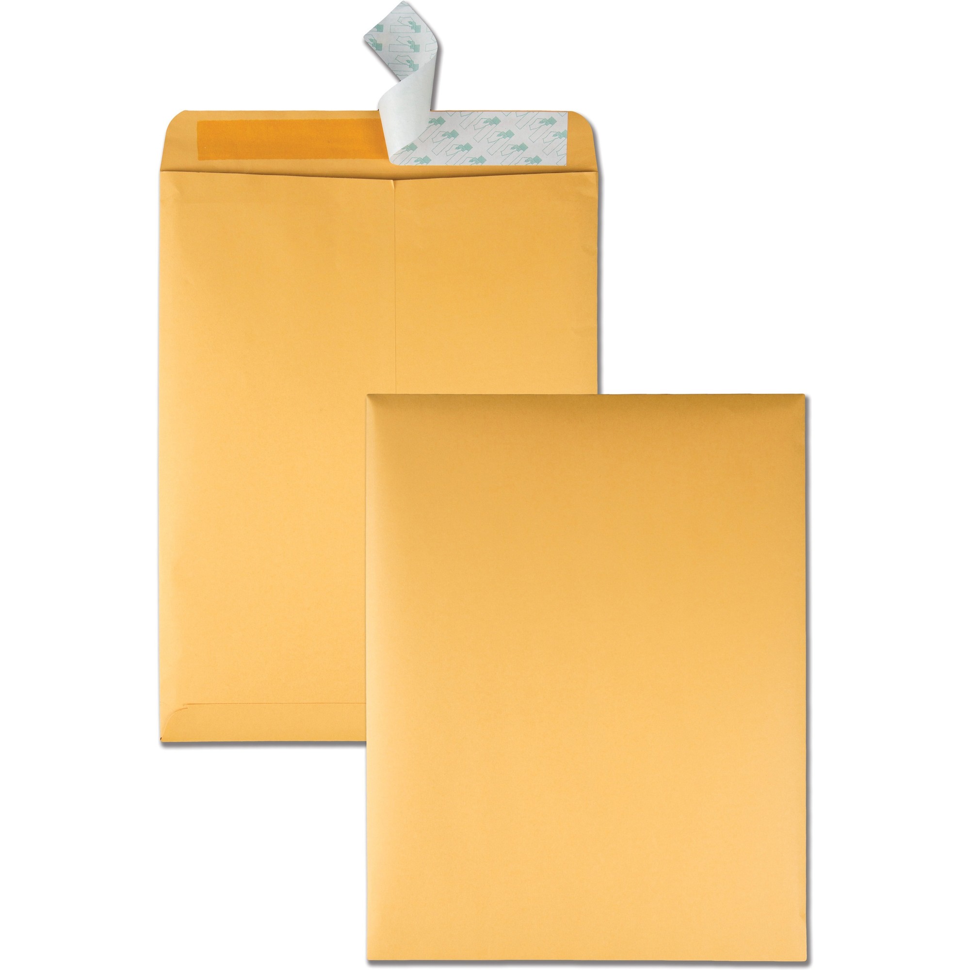 Quality Park Redi-Strip Kraft Catalog Envelopes - Catalog - #13 1/2 - 10" Width x 13" Length - 28 lb - Self-sealing - Kraft - 10