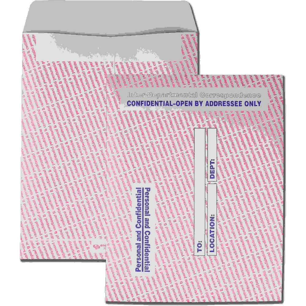 Quality Park Confidential Inter-department Envelopes - Inter-department - 10" Width x 13" Length - 28 lb - Gummed - Kraft - 100 