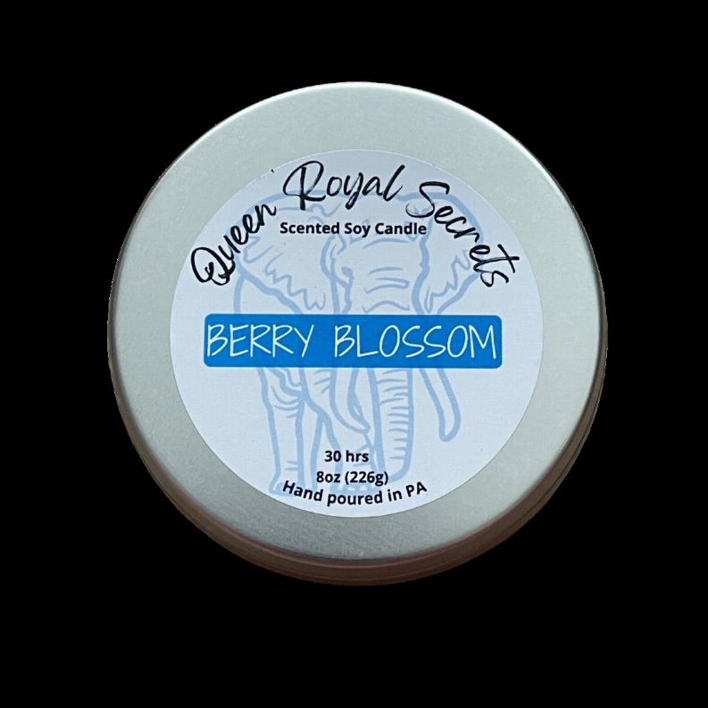 Double Wick Candles - Berry Blossom - Berry Blossom - Teal