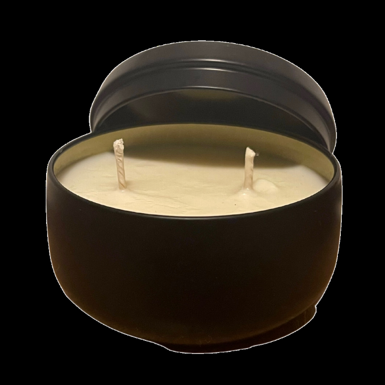 Double Wick Candles - Berry Blossom - Berry Blossom - Black