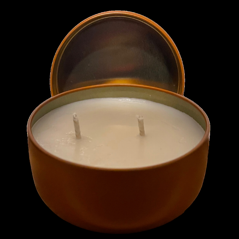 Double Wick Candles - Let's Chill - Let's Chill - Orange