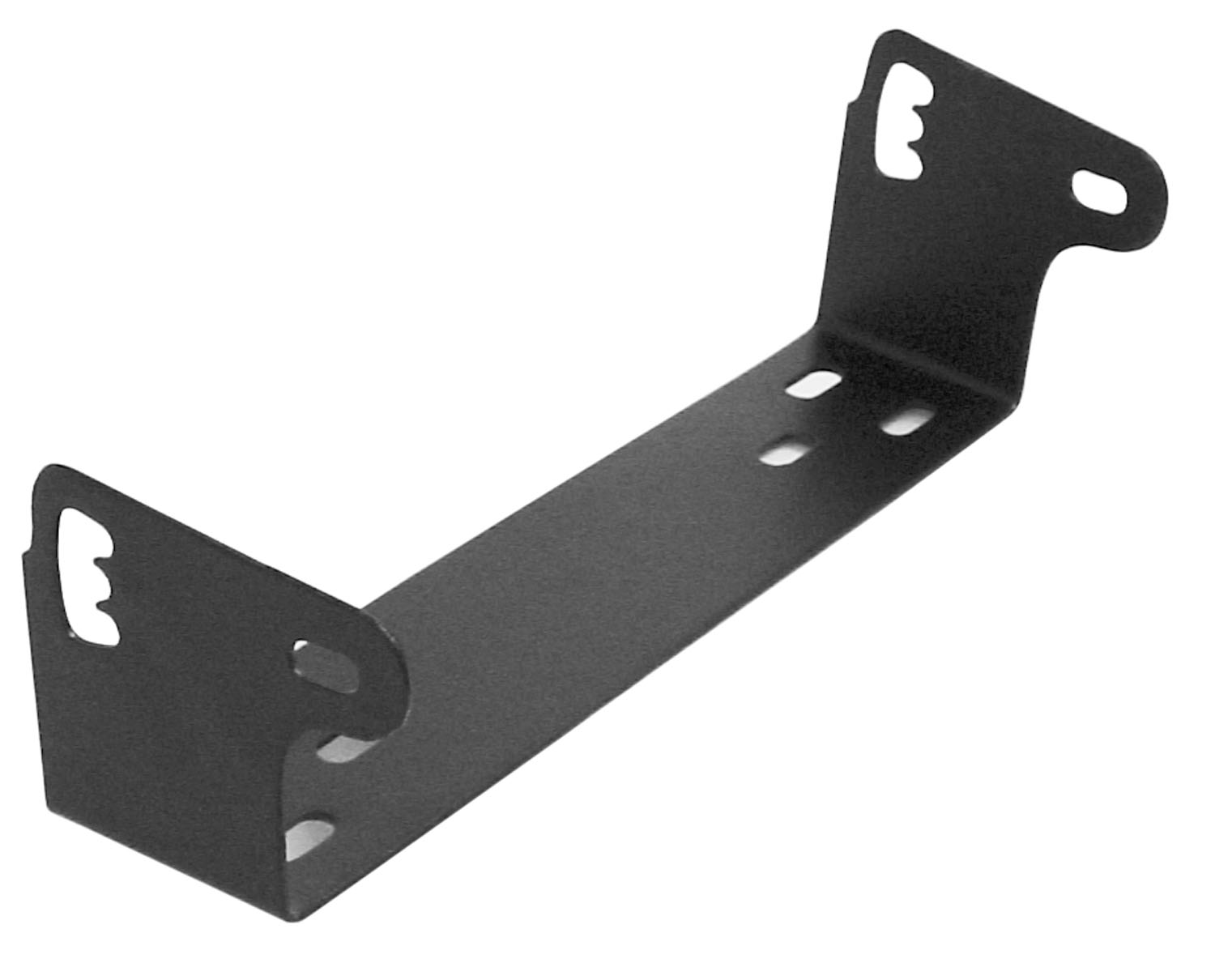 RANGER - 8-1/4" BLACK 2 HOLE REPLACEMENT MOUNTING BRACKET FOR RANGER RCI-2950, COBRA 148, UNIDEN GRANT AND OTHER RADIOS