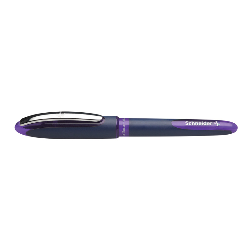 One Business Rollerball Pens, 0.6mm, Violet