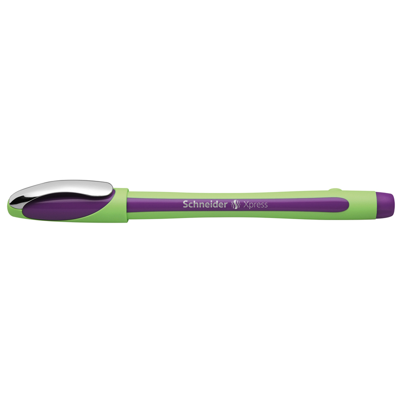 Xpress Fineliner Pen, Fiber Tip, 0.8 mm, Violet