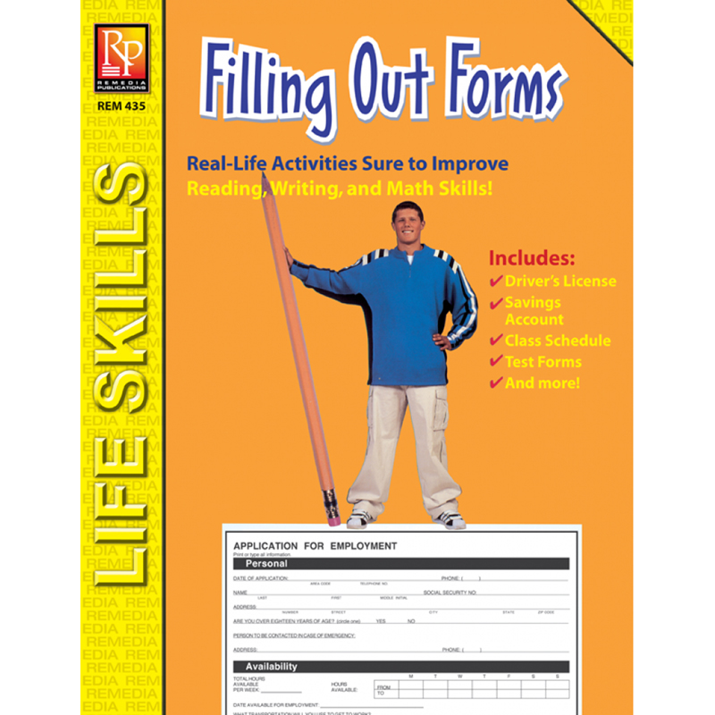 Practical Practice Reading Book Series: Filling Out Forms