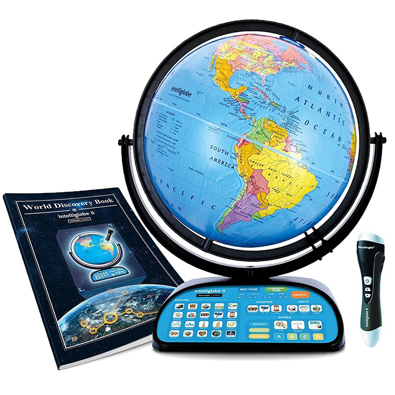 Intelliglobe II Deluxe Interactive Globe, 12"