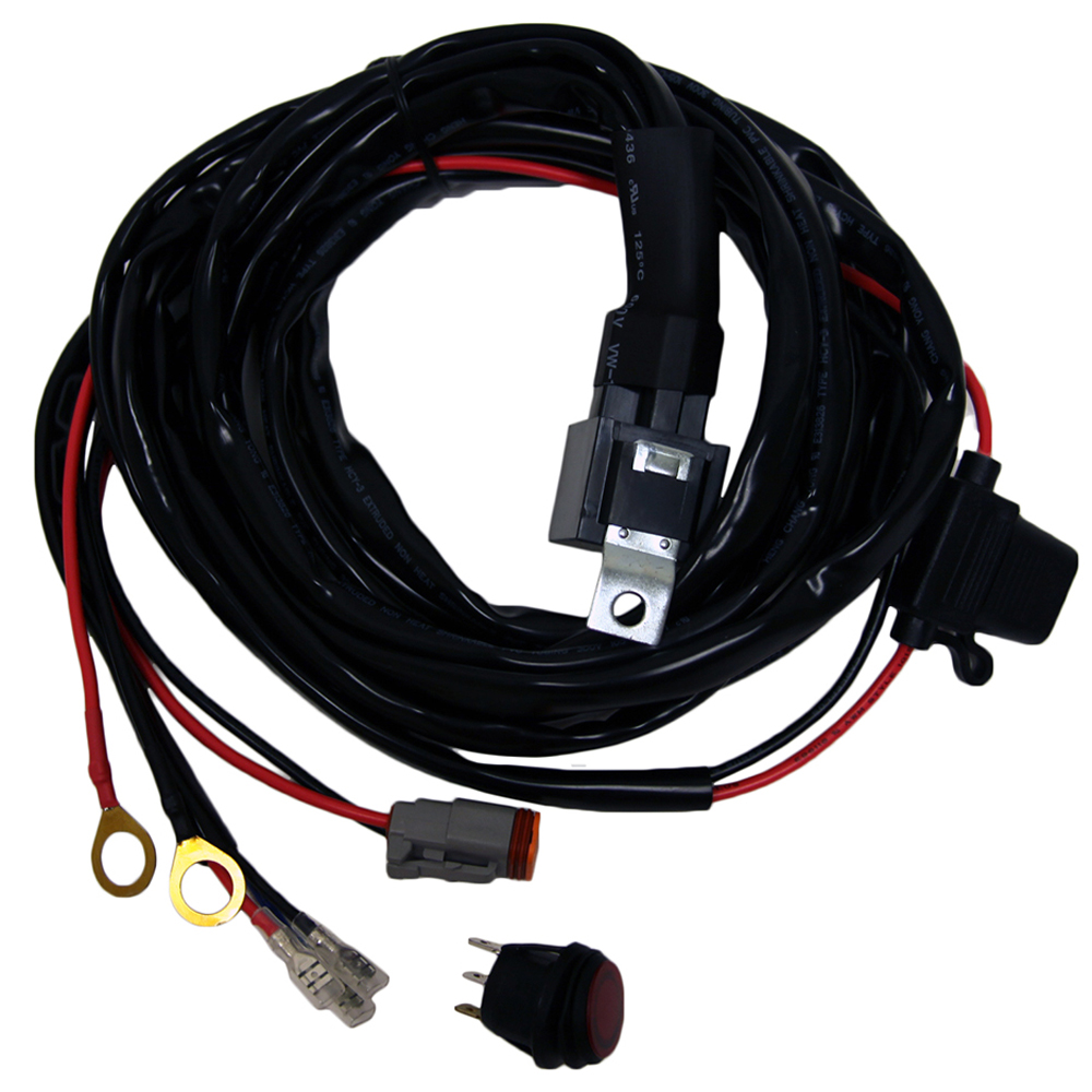 RIGID Wire Harness, Fits 20-50 Inch SR-Series And 10-30 Inch E-Series