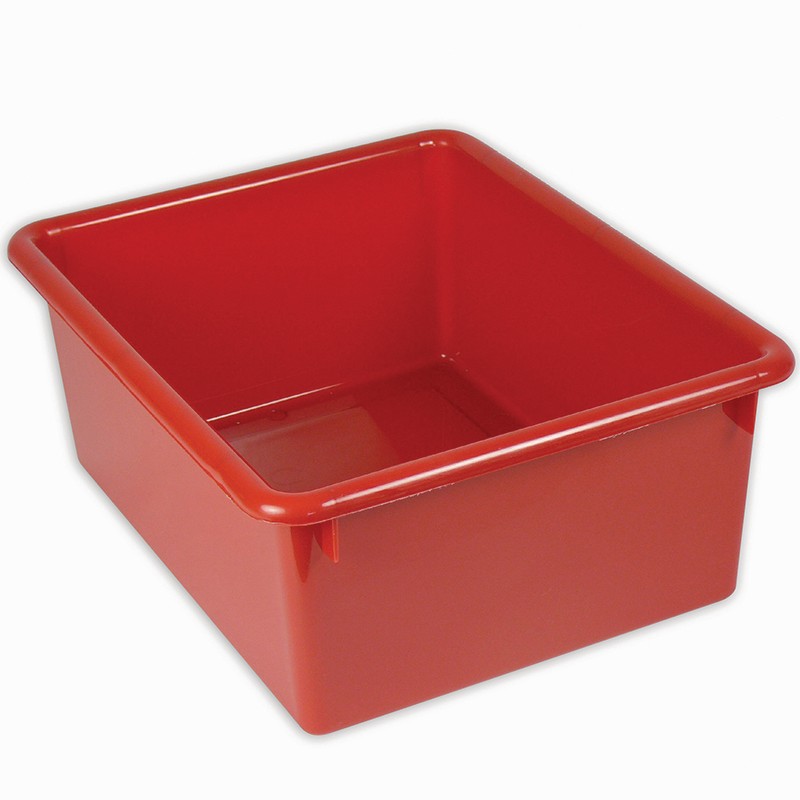 Stowaway 5" Letter Box no Lid, Red
