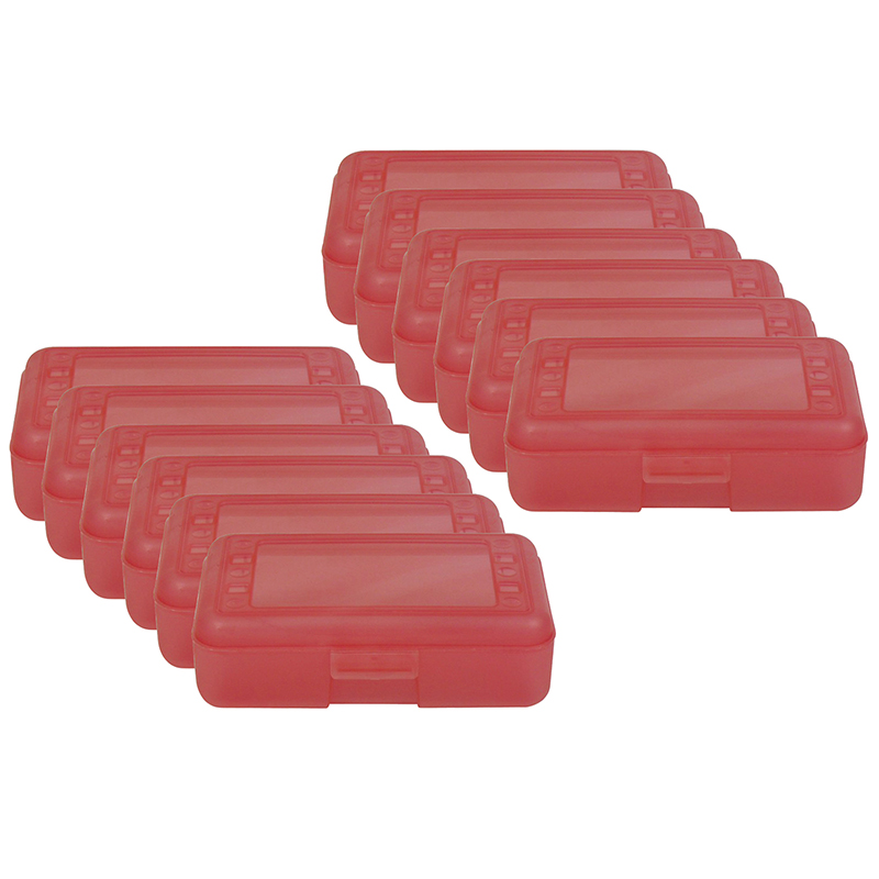 Pencil Box, Strawberry, Pack of 12