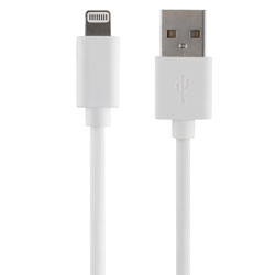 4 ft Lightning to USB Cable  White